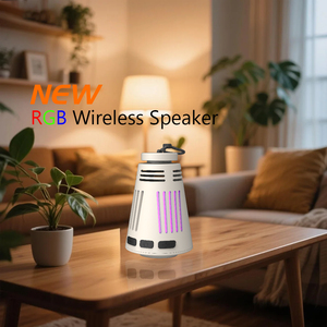 Xách Tay Mini Loa Không Dây RGB Ánh Sáng TWS Ghép Nối Trong Nhà Ngoài Trời ABS Silicone Nhỏ Gọn Thiết Bị Âm Thanh Âm Nhạc Loa - Product Image 2