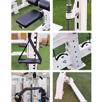 Rack de musculation multifonctionnel pour la maison et les salles de sport commerciales