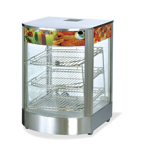 Vetrina Riscaldata Multifunzione Controllata da Microcomputer in Acciaio Inox per Panini e Hot Dog con Display in Vetro e Alimentazione Elettrica - Product Image 5