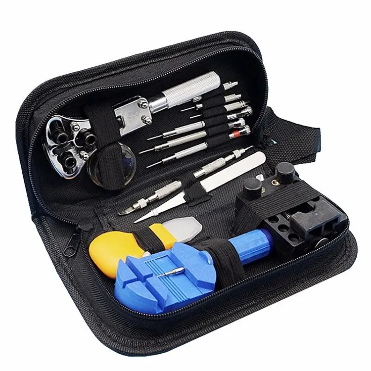 Watch Repair Kit Tools Professional Spring Bar Tool Set Watch Band Link Pin Tool Set with Carrying Case