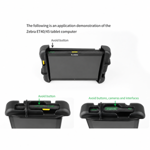 Soporte Robusto para Tablet con Resorte Velpaw para Zebra ET40 ET45 de 10 Pulgadas, Compatible con Fundas, Montaje Industrial para Vehículos con Horquillas Elevadoras - Product Image 4