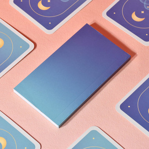 <span class=keywords><strong>Cartas</strong></span> de <span class=keywords><strong>Tarot</strong></span> Personalizadas Premium, Papel de Núcleo Negro de 330 g/m², Laminado, Impermeable, Diseño Personalizado con Caja de Cubierta Cielo y Tierra - Product Image 4