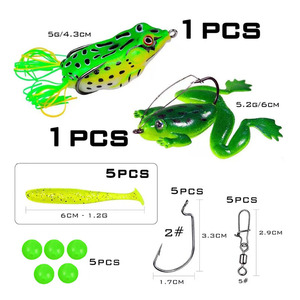 Set transfrontaliero Luya esca Set da 23 pezzi a manovella a cinque griglie per boccale <span class=keywords><strong>pesce</strong></span> mandarino <span class=keywords><strong>pesce</strong></span> nero - Product Image 2