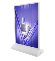 Boîte à lumière LED dynamique programmable avec effets d'animation défilante pour affichage en magasin