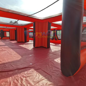 Aire de jeux géante d'extérieur pour laser game, paintball, bunkers, parcours d'obstacles gonflable géant et jeux de labyrinthe - Product Image 5