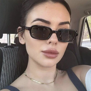 Women's <b>Small</b> Framed Square <b>Sunglasses</b> Pc <b>Frame</b> Uv400 Protection For Street Style And Posing - Product Image 4