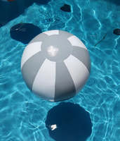 Ballons de plage gonflables géants en PVC, colorés, pour fêtes au bord de la piscine, jouets de plage d'été, impression de logo personnalisée, vente en gros OEM
