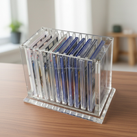 Boîte de rangement transparente pour cartes gradées XYBP en acrylique transparent sur mesure, 10/20 emplacements, pour objets de collection PSA DNA BGS