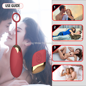 Vibrateur œuf télécommandé sans fil, 12 modes de vibration, mini masseur en silicone étanche pour femmes et couples - Product Image 2