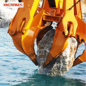 Accessoire pour excavatrice Grappin hydraulique Grappin 360 degrés Orange Peel Scrap Metal Polyp Grappin Bucket - Product Image 4