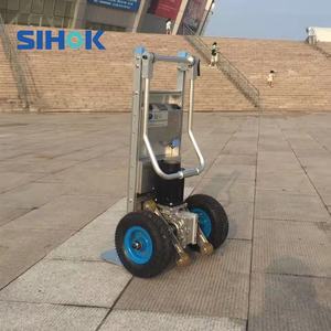 Harga Bagus Cina Bertenaga Baterai Aluminium Bermotor Truk Tangan Pemanjat Tangga/Troli Elektrik Platform Pemanjat Tangga - Product Image 4