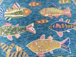 Woolen Hand Tufted Area <b>Rug</b> Highly Durable Washable Non-Slip for Dining Living Hall Play Home Floor-Custom Size Modern Custom - Product Image 4