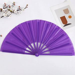 Grands éventails pliables unis, vierges pour sublimation, cadeaux promotionnels pour les amateurs de musique ou les passionnés de fleurs - Product Image 3