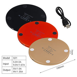 <span class=keywords><strong>Cargador</strong></span> <span class=keywords><strong>de</strong></span> teléfono inalámbrico personalizado, <span class=keywords><strong>Cargador</strong></span> Universal <span class=keywords><strong>de</strong></span> carga rápida OEM, para <span class=keywords><strong>mesa</strong></span>, para iPhone, <span class=keywords><strong>Samsung</strong></span>, Xiaomi - Product Image 4