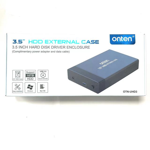 Cross Border Hot Selling New 3.5-inch USB 3.0 SATA Hard Drive case