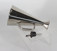 Distributeur d'huile moderne en acier inoxydable anti-fuite, verseur de sauce, bouteille de vinaigre de 350 ml pour usage culinaire et épices