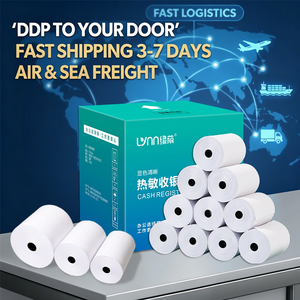 Rollo Térmico 80x80 con Revestimiento Uniforme Resistente al Calor, 100% Material Nuevo, Probado por Control de Calidad, Envío Rápido, Papel para Recibos POS, Papel para <span class=keywords><strong>Caja</strong></span> <span class=keywords><strong>Registradora</strong></span> - Product Image 3