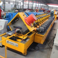 Machine de formage à froid hydraulique PLC entièrement automatique à grande vitesse pour poutrelles en C de forme spéciale personnalisées