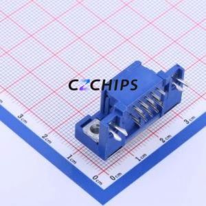 DV11201-H5R6-4F D-Sub/VGA Connector Bent Lead Through Hole Connector High Density D-Sub Female 15P Right Angle Insert - Product Image 2