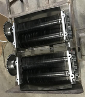 Trancheuse à viande fraîche commerciale Vleda, poisson, poulet, poitrine de bœuf, 3KW 380V, machine à trancher la viande automatique avec 1 an de garantie