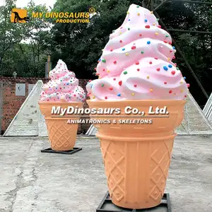 MY DINO DF-011 Hot Sales 2021 Vr Simulator High Fiberglass Ice Creams Cone