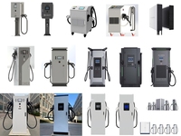 Nouvelle borne de recharge pour véhicules électriques à courant continu de 960 kW avec 12 bornes de recharge à un seul pistolet ou 6 bornes de recharge à deux pistolets