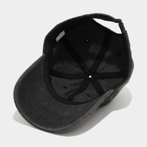 Casquette de baseball unisexe brodée 'WANT ME FISH <span class=keywords><strong>FEAR</strong></span> ME' en coton lavé à 100 %, 6 panneaux, pour la pêche - Product Image 6