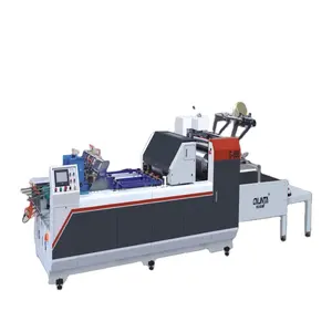 G-850 Full-automatic High-speed hob cutting film Window Patching Machine for towel box made in China