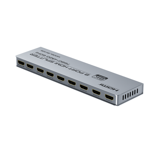 ตัวแยกสัญญาณ <span class=keywords><strong>HDMI</strong></span> <span class=keywords><strong>8K</strong></span> 8พอร์ต FJ-8K108 7680*4320 @ 60Hz <span class=keywords><strong>2.1</strong></span>สินค้าใหม่ - Product Image 4