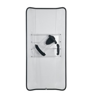 Bouclier de protection personnalisé transparent de qualité supérieure