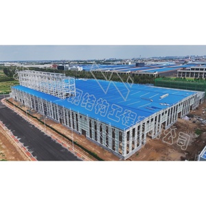 Mạ kẽm ánh sáng đo khung thép tòa nhà cho kỹ thuật số biển quảng cáo LED hiển thị trường văn phòng Xây Dựng Nhà máy sản xuất - Product Image 4