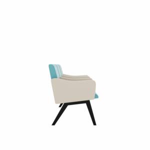 3 kursi rumah sakit koridor Area tunggu PU pelapis bengkok Sofa kayu Modern rumah sakit Sofa menunggu - Product Image 3