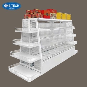 Étagères de présentation de bonbons / étagères de gondole Vietnam One Tech Customization Light Duty Backless Rectangular - Product Image 4