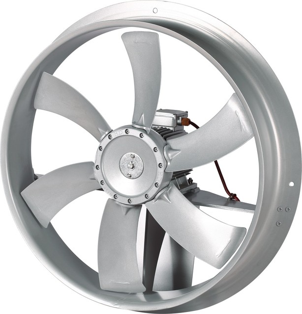 Industrial Axial Fans for Drying Kiln Aluminum Blades and Air Duct 380V Electric Ball Bearing OEM Customizable