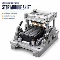 Fixations d'outillage CNC personnalisées pour l'assemblage et le test de modules de batteries dans la fabrication de semi-conducteurs, photovoltaïque et d'énergies renouvelables