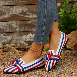 Zapatos Planos Casuales de Verano para Mujer, Talla Grande, con Punta en Pico, Estilo Slip-On, Transpirables, de Moda, Flexibles, Tipo Bailarina, para Oficina - Product Image 2