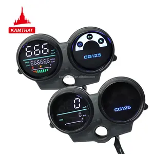 KAMTHAI CG125 Motorcycle Meter Speedometer Digital Speedometer For Motorcycle Cg 125 Motorcycle Speedometer