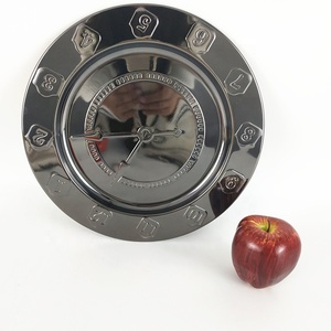 Piatto Decorativo in Metallo per Matrimoni, 12 Pollici, Acciaio Inossidabile Oro/Argento/Nero, <span class=keywords><strong>Sottopiatti</strong></span> in Metallo - Product Image 5