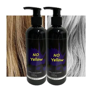 Professionale giallo rimuovere lucchetto di colore riparatore 300Ml salone tinture per capelli viola Shampoo per biondo sbiancato