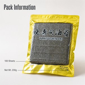 Alimentos y Snacks: Nori, Alga <span class=keywords><strong>Marina</strong></span> Seca, Algas Marinas, Productos a Granel, Lotes al por Mayor, Comida, Sushi, Yaki Nori - Product Image 1