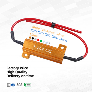 SKYEARTH Nhà Máy Cung Cấp 50 Wát 8ohm Xe <span class=keywords><strong>LED</strong></span> DRL Sương Mù Bật Singal Tải <span class=keywords><strong>LED</strong></span> Xe Điện Trở Cho <span class=keywords><strong>LED</strong></span> Bulb Điện Trở - Product Image 1