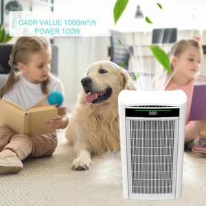 Hapa filtresi ve uv ile ev dumansız hava temizleyici - Product Image 5