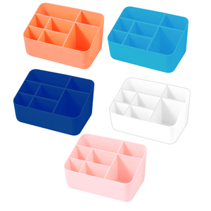Organizzatori da Scrivania in PP di Alta Qualità con 7 Scomparti, Colori Assortiti, per Ufficio, Scuola e Casa - Product Image 6