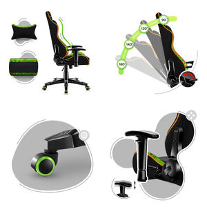 <span class=keywords><strong>Silla</strong></span> de juegos para niños de diseño moderno barato, función de inclinación, <span class=keywords><strong>silla</strong></span> de oficina de tela, <span class=keywords><strong>silla</strong></span> de Juegos de ordenador con cuello y cojín lumbar - Product Image 3