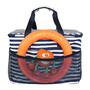 Large Pet Accessory Travel Bag, Fits Pet Bowl with Trolley Sleeve for Luggage, Durable Organizer Tote - Product Image 6