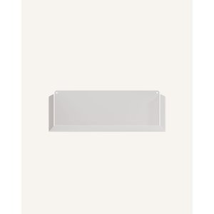 Mensola da Parete in Metallo Magnus 45 Cm, Acciaio Verniciato a Polvere Opaco, Stile Industriale Moderno per Soggiorno e Cucina - Product Image 4