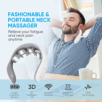 Appareil de massage cervical rechargeable pour soulager les tensions du cou et des épaules, détendre les muscles raides et apaiser la raideur du cou en douceur