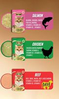 2025 penjualan laris 85g kucing kemasan makanan basah makanan ringan jumlah besar ayam sapi Salmon rasa kucing Makanan basah dapat diklik makanan ringan kucing