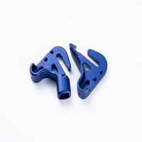Support de repose-pieds en aluminium forgé sur mesure, usiné CNC, anodisé, pour moto et vélo électrique