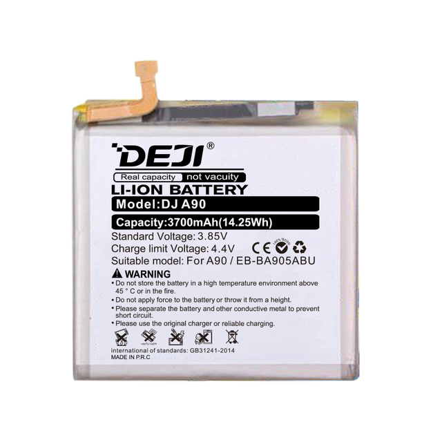 DEJI 3700mAh Lithium EB-BA905ABU Digital Batteries for Samsung Galaxy A90 A80 Replacement Phone Battery